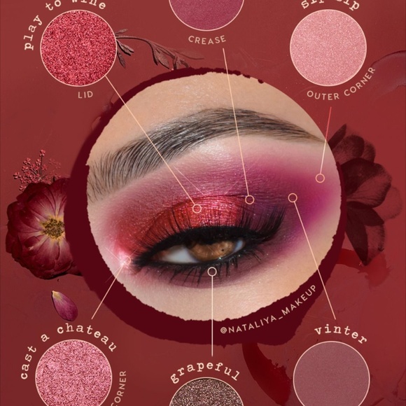 ColourPop "Wine & Only" eyeshadow palette - Picture 7 of 14